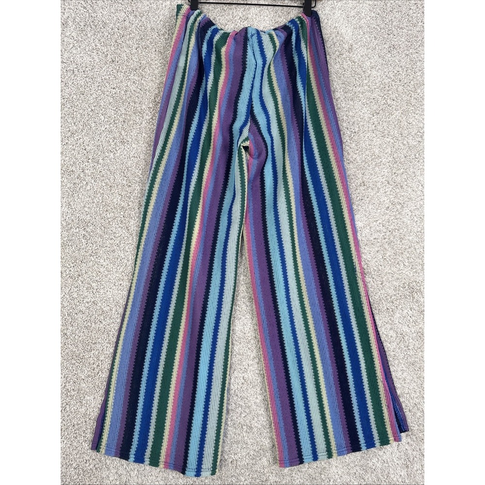 Marina‎ Blu Wide Leg Cover Up Pants Colorful Stripes, Size Medium - Picture 5 of 11